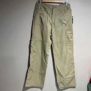 Daisy Fuentes Satin Cargo Pant